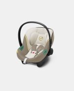 Scoică Auto pentru Copii Aton S2 i-Size Seashell Beige Cybex Gold