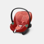 Scoică Auto pentru Copii Aton S2 i-Size Hibiscus Red Cybex Gold