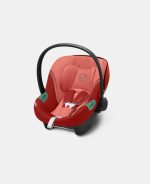 Scoică Auto pentru Copii Aton S2 i-Size Hibiscus Red Cybex Gold