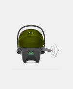 Scoică Auto pentru Copii Aton S2 i-Size Nature Green Cybex Gold - imagine 11