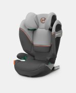 Scaun Auto pentru Copii Solution S2 i-fix Lava Grey Cybex Gold - imagine 2