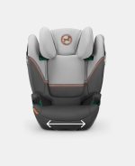 Scaun Auto pentru Copii Solution S2 i-fix Lava Grey Cybex Gold - imagine 4