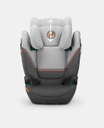 Scaun Auto pentru Copii Solution S2 i-fix Lava Grey Cybex Gold - imagine 5