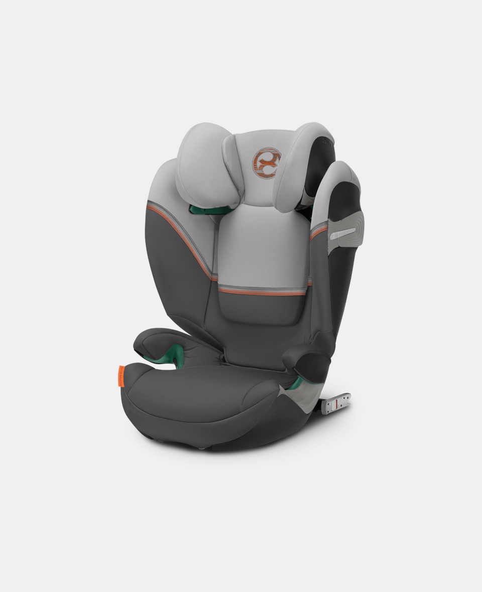 522002263.jpg Scaun Auto pentru Copii Solution S2 i-fix Lava Grey Cybex Gold - imagine 1