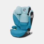 Scaun Auto pentru Copii Solution S2 i-fix Beach Blue Cybex Gold