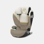 Scaun Auto pentru Copii Solution S2 i-fix Seashell Beige Cybex Gold