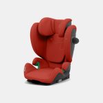 Scaun Auto pentru Copii Solution G i-Fix Hibiscus Red Cybex Gold