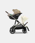 Cărucior pentru copii Gazelle S TPE Seashell Beige 2023 Cybex Gold - imagine 4