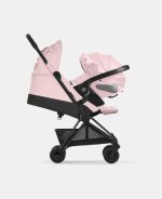 Carucior COYA SIMPLY FLOWERS PINK | light pink Cybex Platinum - imagine 7