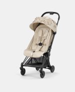Carucior COYA SIMPLY FLOWERS BEIGE | mid beige Cybex Platinum - imagine 2