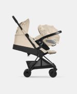 Carucior COYA SIMPLY FLOWERS BEIGE | mid beige Cybex Platinum - imagine 7