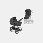 Cărucior pentru copii EOS LUX BLK Moon Black Cybex Gold