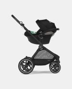 Cărucior pentru copii EOS LUX BLK Moon Black Cybex Gold - imagine 4