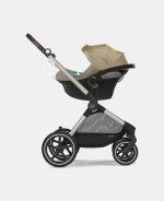 Cărucior pentru copii EOS LUX TPE Seashell Beige Cybex Gold - imagine 4