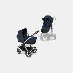 Cărucior pentru copii EOS LUX SLV Ocean Blue Cybex Gold