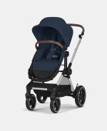 Cărucior pentru copii EOS LUX SLV Ocean Blue Cybex Gold - imagine 5