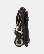 Carucior Coya Sepia Black cadru Rosegold Cybex Platinum - imagine 9