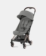 Carucior Coya Mirage Grey cadru Rosegold Cybex Platinum - imagine 2