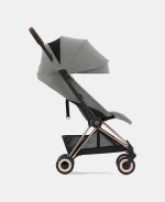 Carucior Coya Mirage Grey cadru Rosegold Cybex Platinum - imagine 6