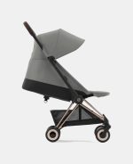 Carucior Coya Mirage Grey cadru Rosegold Cybex Platinum - imagine 7