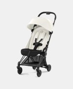 Carucior Coya Off White cadru Matt Black Cybex Platinum - imagine 2