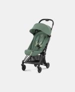 Carucior Coya Leaf Green cadru Matt Black Cybex Platinum