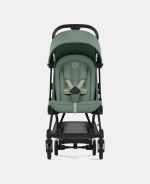 Carucior Coya Leaf Green cadru Matt Black Cybex Platinum - imagine 3