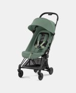 Carucior Coya Leaf Green cadru Matt Black Cybex Platinum - imagine 4
