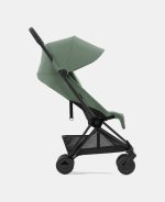 Carucior Coya Leaf Green cadru Matt Black Cybex Platinum - imagine 5