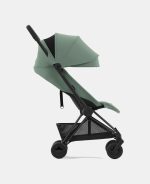 Carucior Coya Leaf Green cadru Matt Black Cybex Platinum - imagine 6