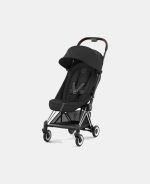 Carucior Coya Sepia Black cadru Chrome Cybex Platinum