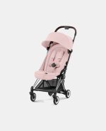 Carucior Coya Peach Pink cadru Chrome Cybex Platinum