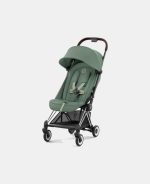 Carucior Coya Leaf Green cadru Chrome Cybex Platinum