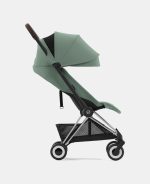 Carucior Coya Leaf Green cadru Chrome Cybex Platinum - imagine 6