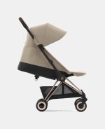 Carucior Coya Cozy Beige cadru Rosegold Cybex Platinum - imagine 7