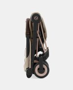 Carucior Coya Cozy Beige cadru Rosegold Cybex Platinum - imagine 10