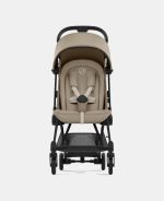 Carucior Coya Cozy Beige cadru Matt Black Cybex Platinum - imagine 3
