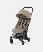 Carucior Coya Cozy Beige cadru Matt Black Cybex Platinum - imagine 4