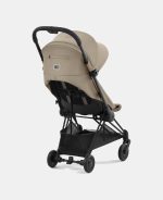 Carucior Coya Cozy Beige cadru Matt Black Cybex Platinum - imagine 8