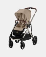Cărucior pentru copii Gazelle S TPE Almond Beige 2023 Cybex Gold - imagine 7