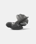 Scoică Auto pentru Copii Cloud T i-Size Comfort Mirage Grey Cybex Platinum - imagine 2