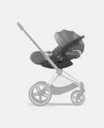Scoică Auto pentru Copii Cloud T i-Size Plus Mirage Grey Cybex Platinum - imagine 9