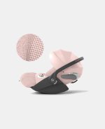 Scoică Auto pentru Copii Cloud T i-Size Plus Peach Pink Cybex Platinum - imagine 2