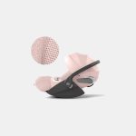 Scoică Auto pentru Copii Cloud T i-Size Plus Peach Pink Cybex Platinum