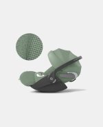 Scoică Auto pentru Copii Cloud T i-Size Plus Leaf Green Cybex Platinum - imagine 2