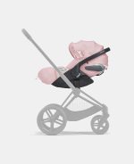 Scoica Auto CLOUD T I-SIZE SIMPLY FLOWERS PINK | light pink Cybex Platinum - imagine 8