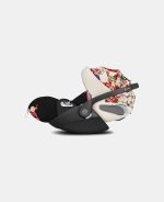 Carucior 2 in 1 Landou Priam Lux pentru căruciorul Priam Fashion Collections Spring Blossom Light + Cadru Carucior pentru Copii Priam Matt Black + Parte Sport Carucior Priam Fashion Collections Spring Blossom Light Beige Cybex Fashion - imagine 16