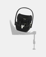 Scoica Auto CLOUD T I-SIZE Jeremy Scott Wings | Black Cybex Platinum - imagine 5
