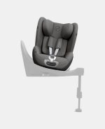 Scaun Auto pentru Copii Sirona T i-Size Comfort Mirage Grey Cybex Platinum - imagine 4