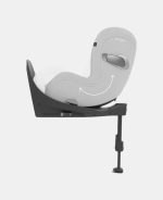 Scaun Auto pentru Copii Sirona T i-Size Plus  Platinum White Cybex Platinum - imagine 6